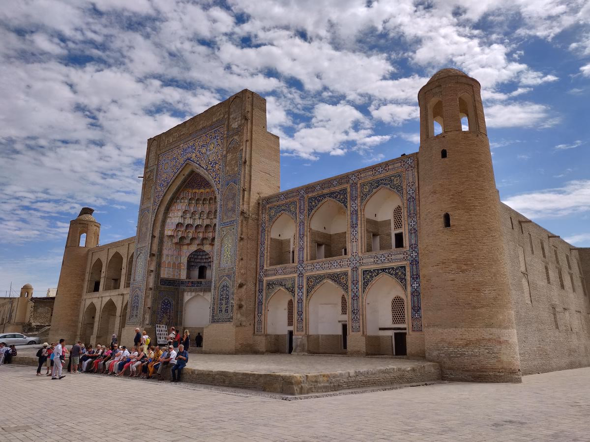 One of the many madrasas in Bukhara.