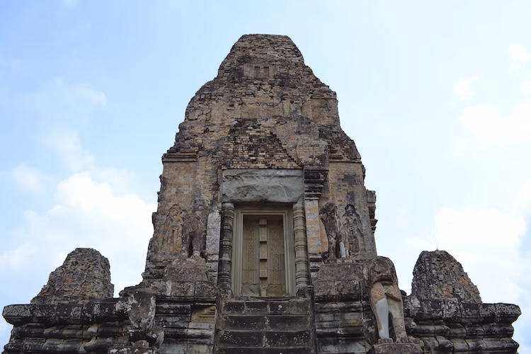 Decorated tower