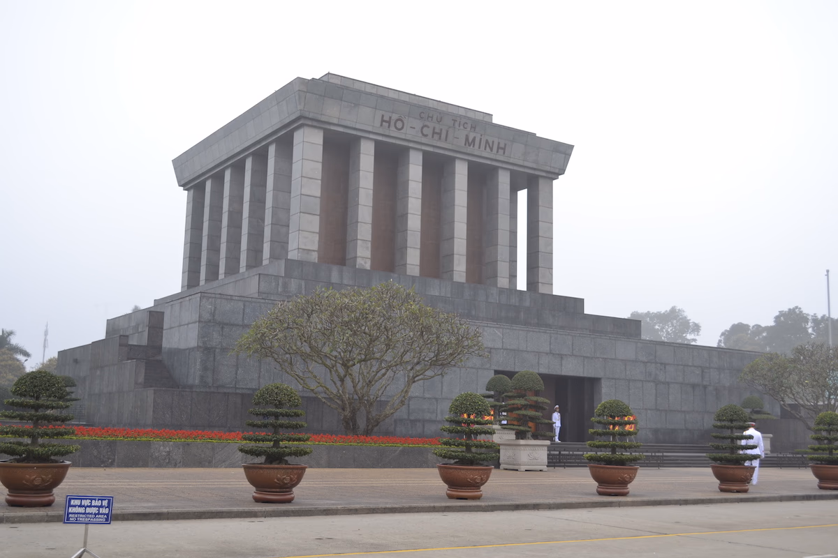 Ho Chi Minh Mausoleum.