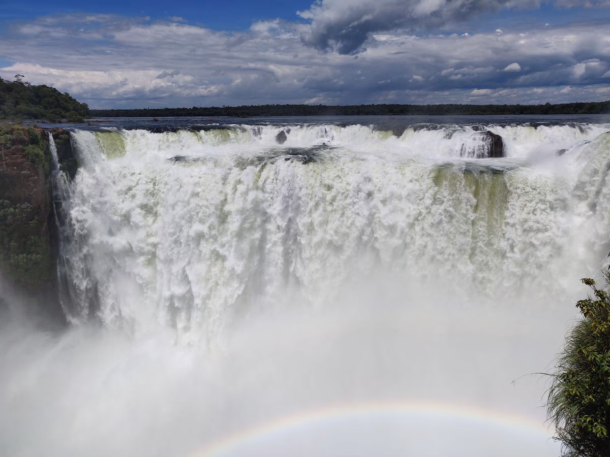 Devil's Throat, the closest you can get to the heart of the falls.