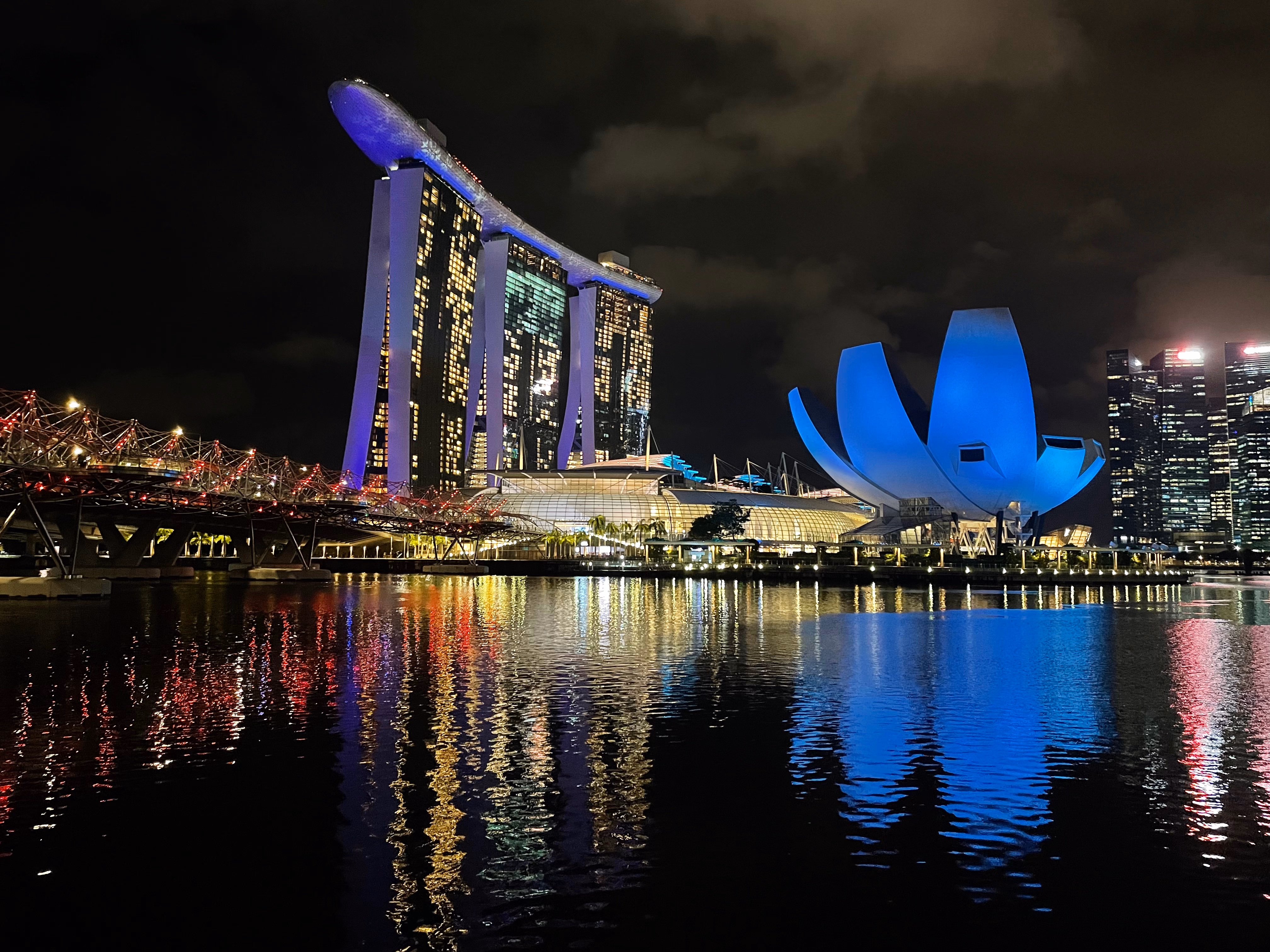 Singapore by night