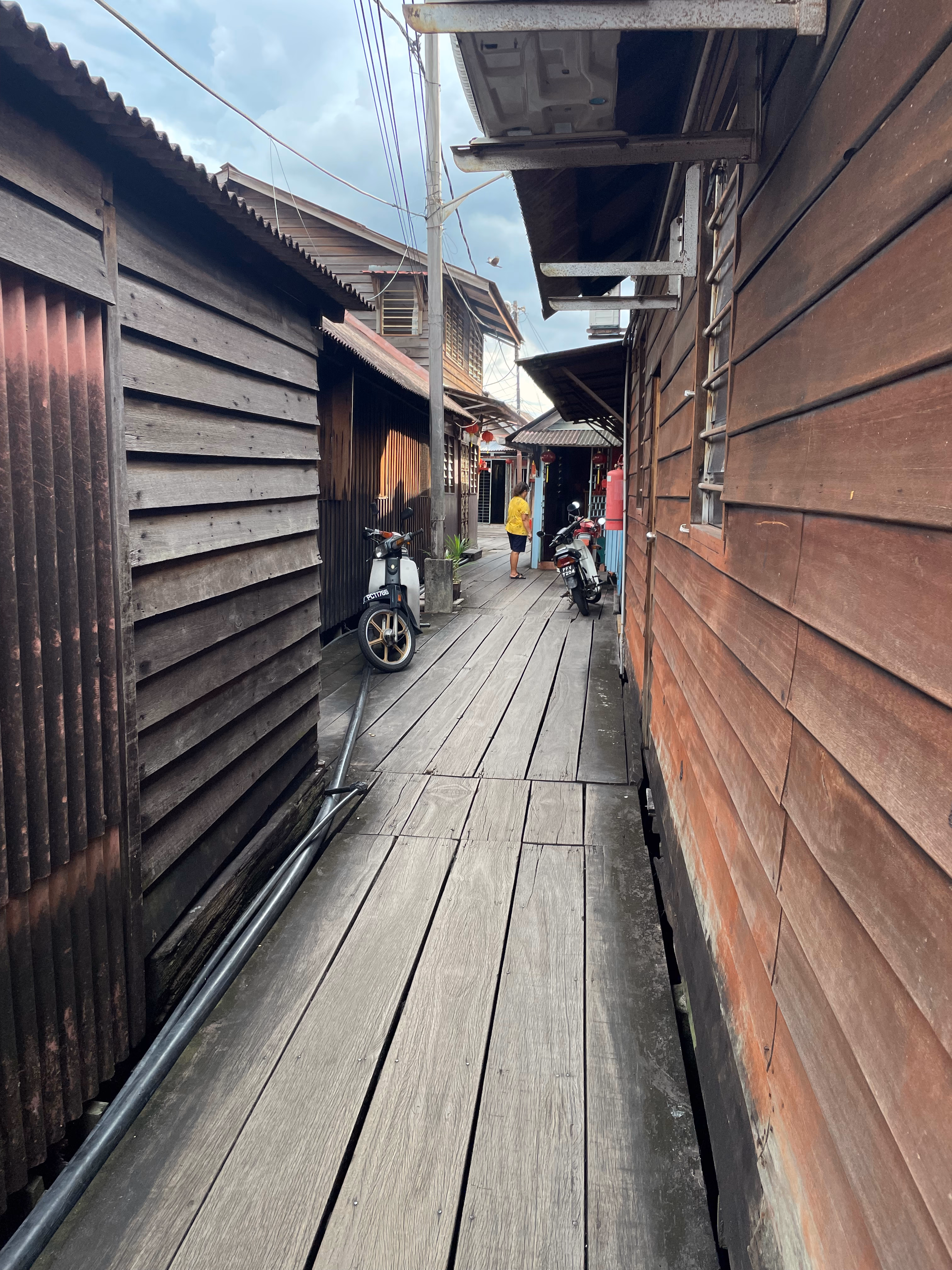 One of the 7 jetties in George Town.