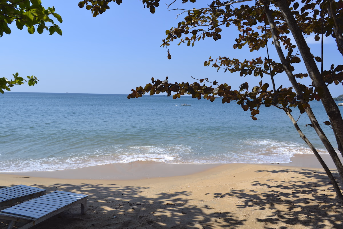 The beachfront in Phu Quoc.