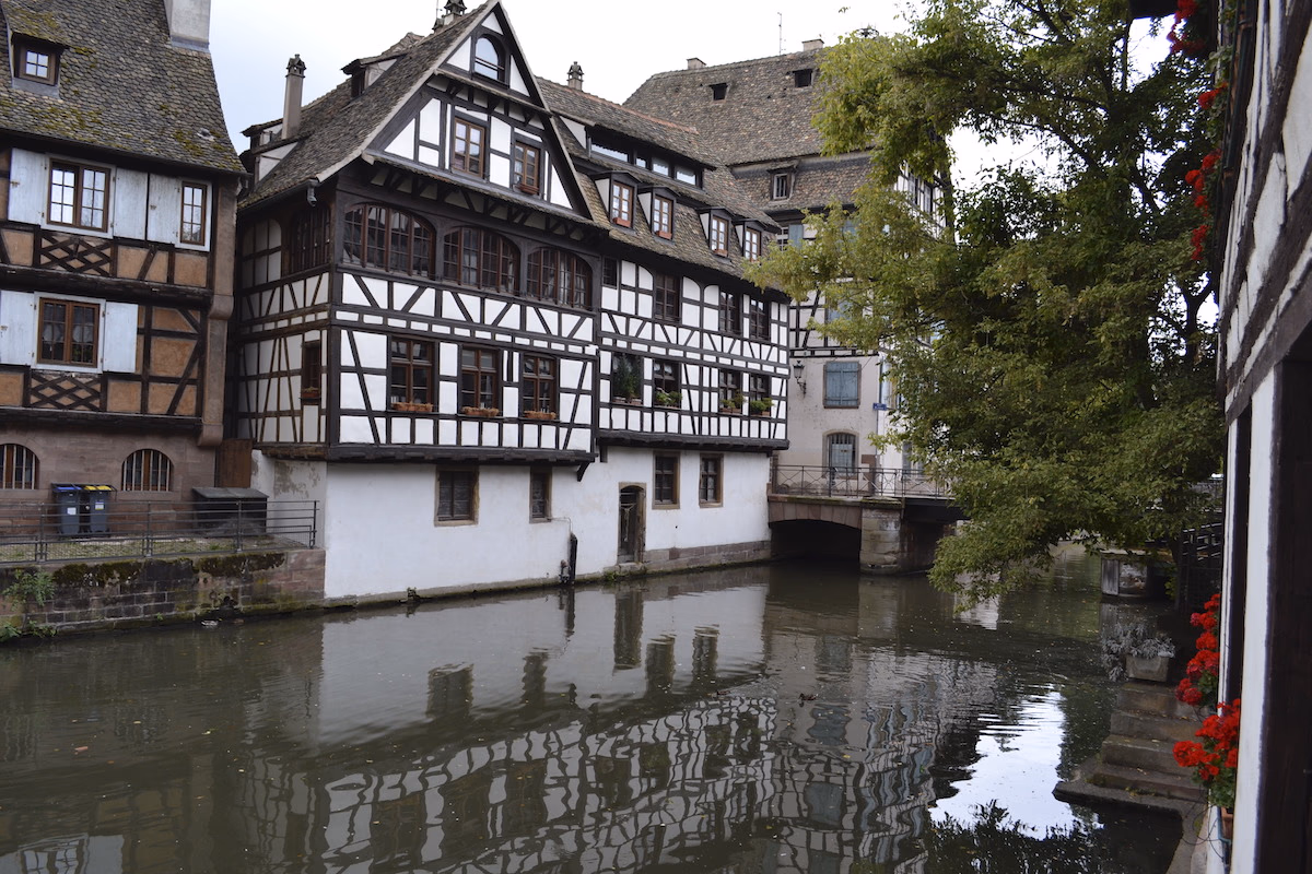 Half-timbered houses in Petite France.