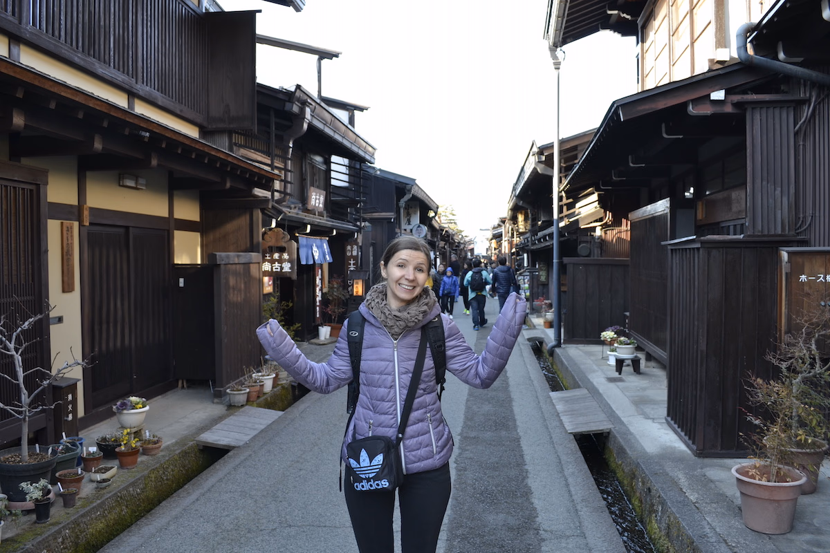 The small streets of Takayama.