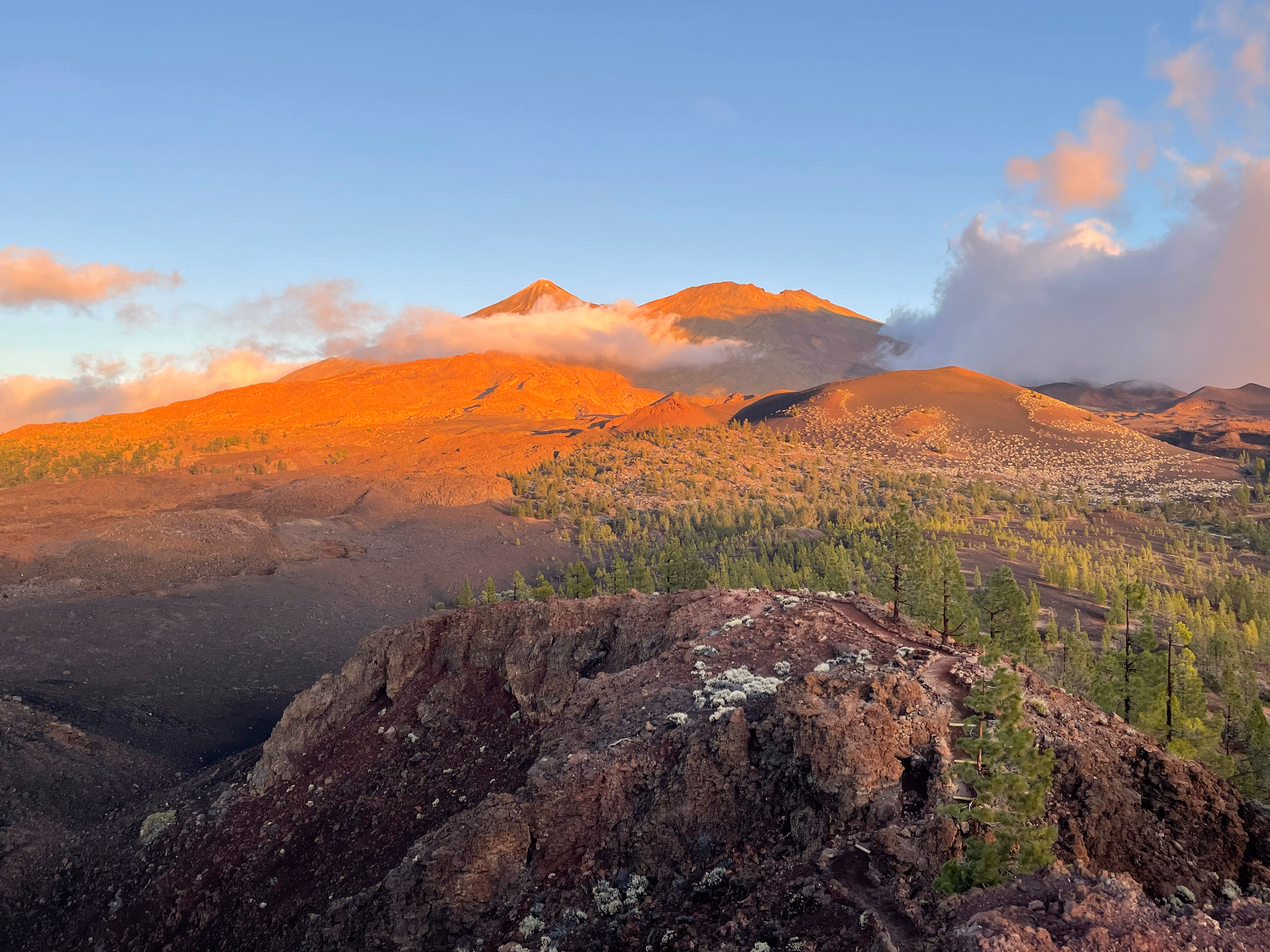 Sunset on Teide