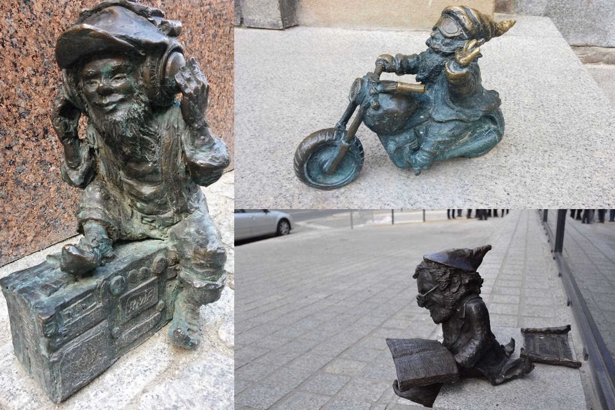 We found some of the Wrocław dwarfs.
