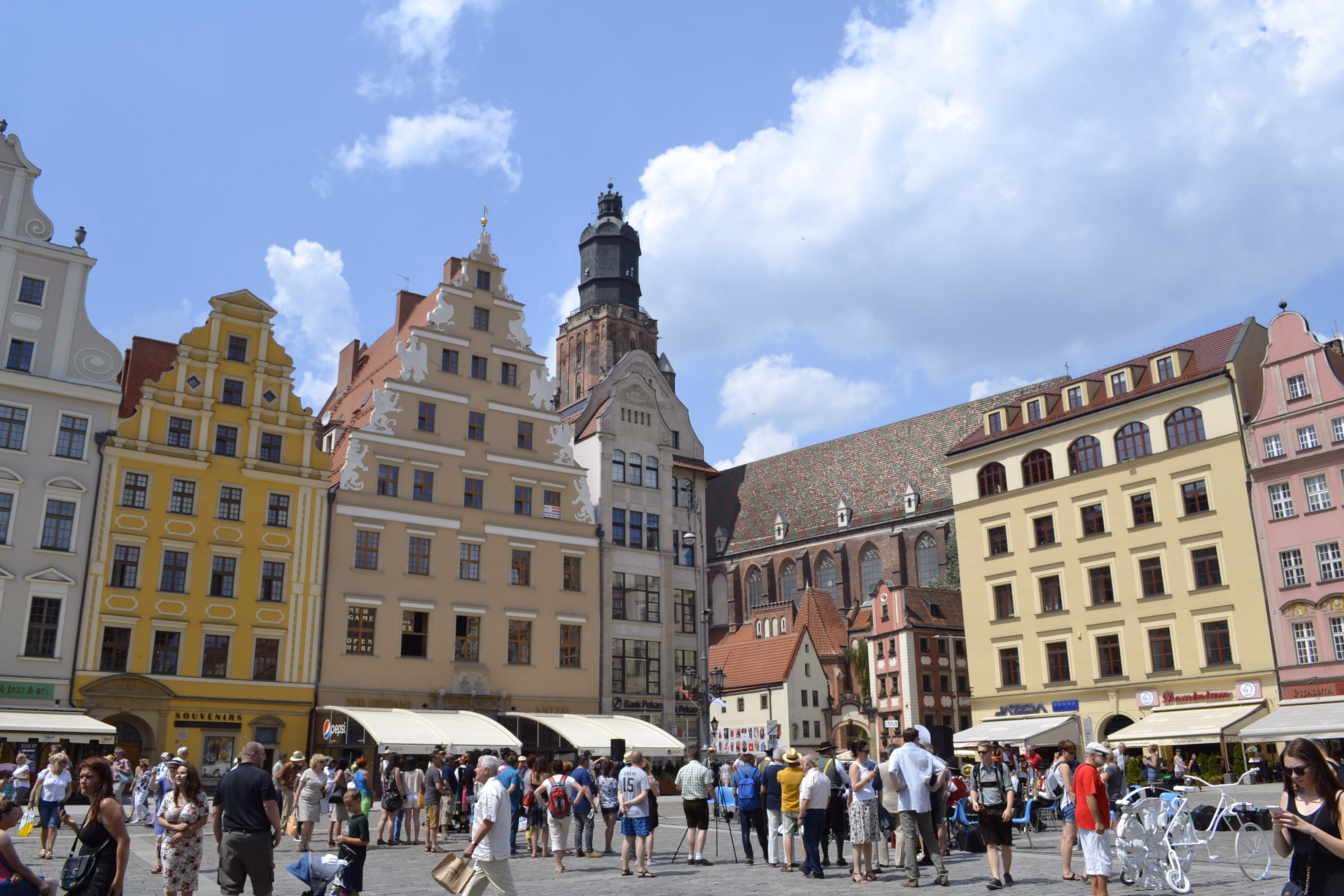 The main square of Wrocław
